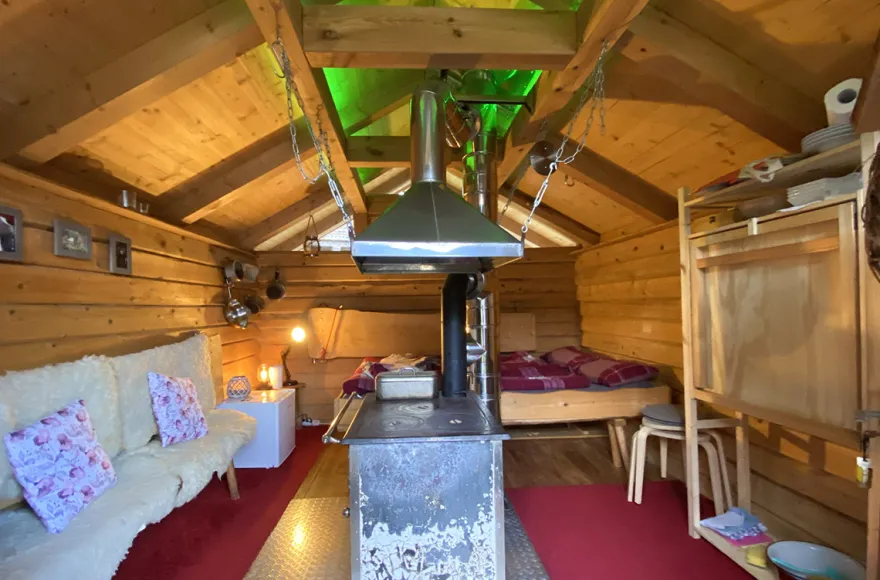 Romantikurlaub in der Blockhütte Schwarzwald für 2 (1 Nacht)