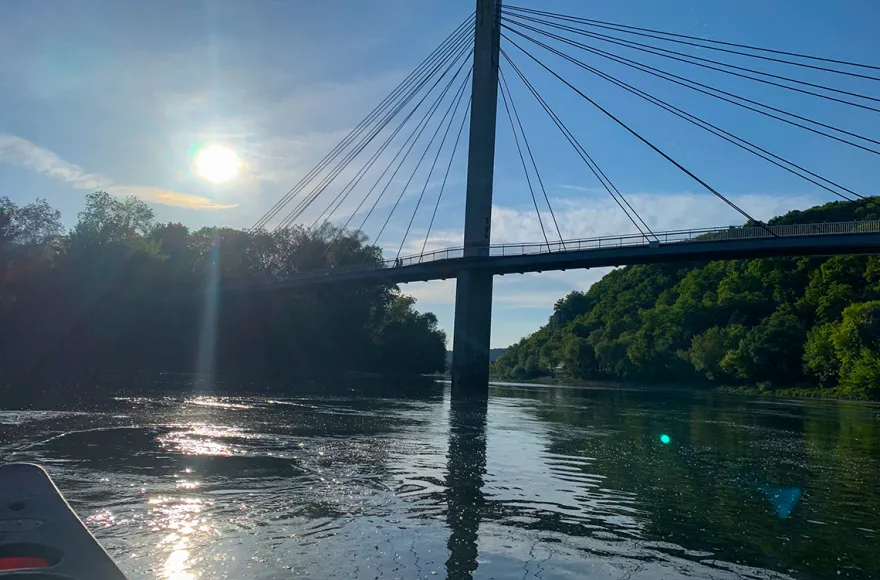 Romantische Kanu Abendfahrt für 2 (5 Std.)