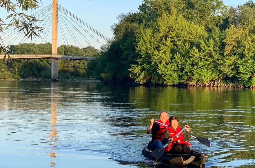 Romantische Kanu Abendfahrt für 2 (5 Std.)