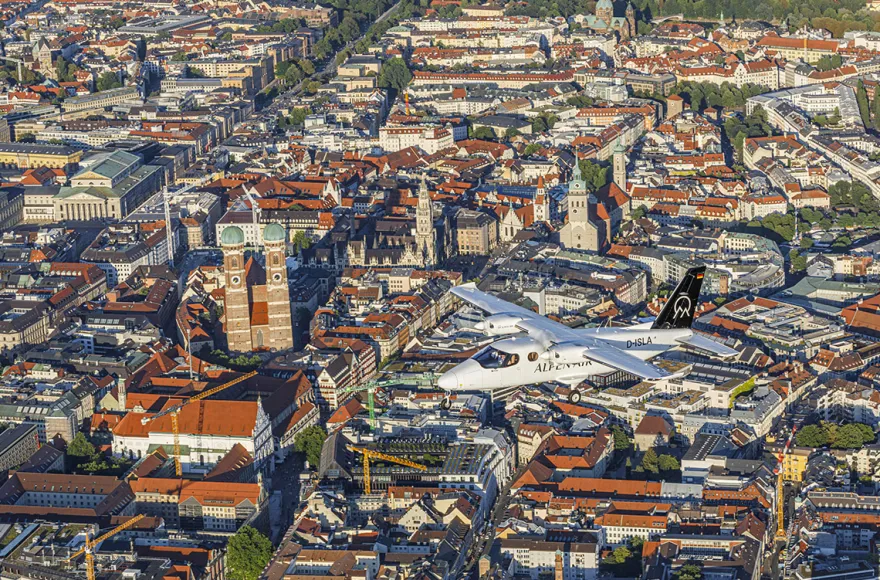 Rundflug München und Fünfseenland (45 Min.)