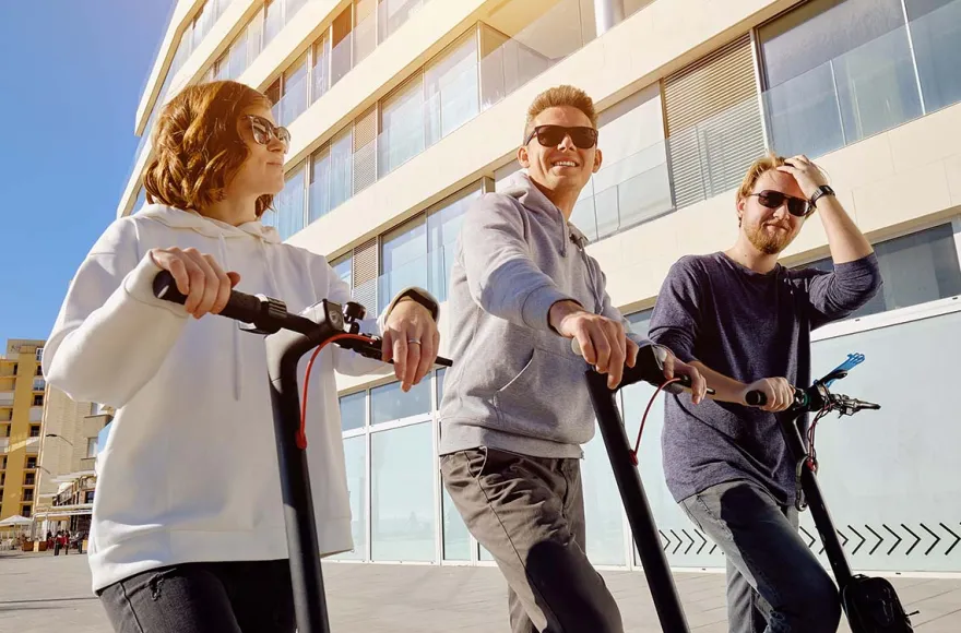 Schifffahrt mit E-Scooter Tour Cochem