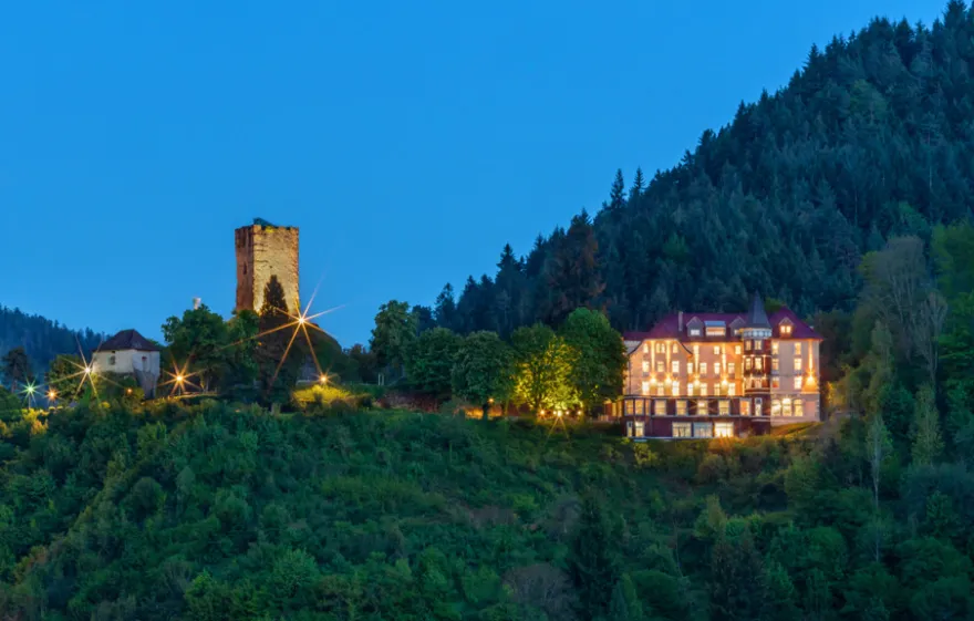 Schlosshotel Hornberg im Schwarzwald für 2 (1 Nacht)