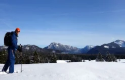 Schneeschuh-Fackelwanderung Reit im Winkl