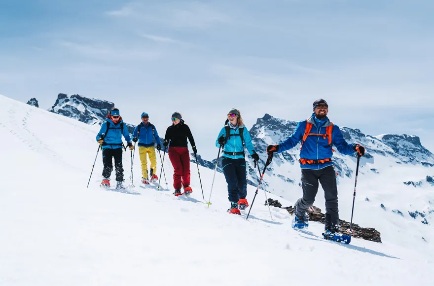Schneeschuhwanderung in Adelboden