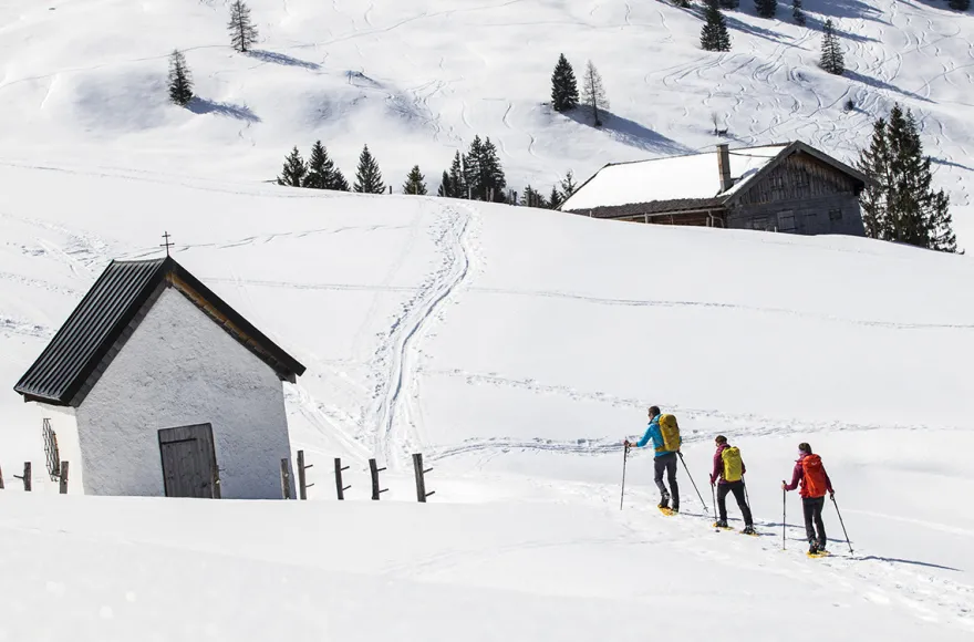 Schneeschuhwanderung Ohlstadt