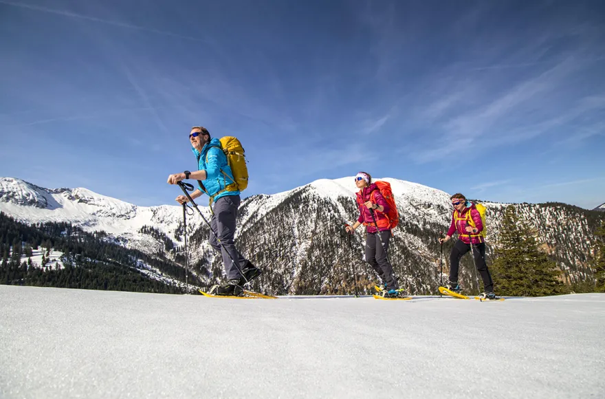 Schneeschuhwanderung Ohlstadt