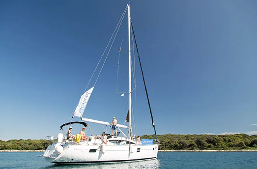 Schnupper Segelreise in der Adria
