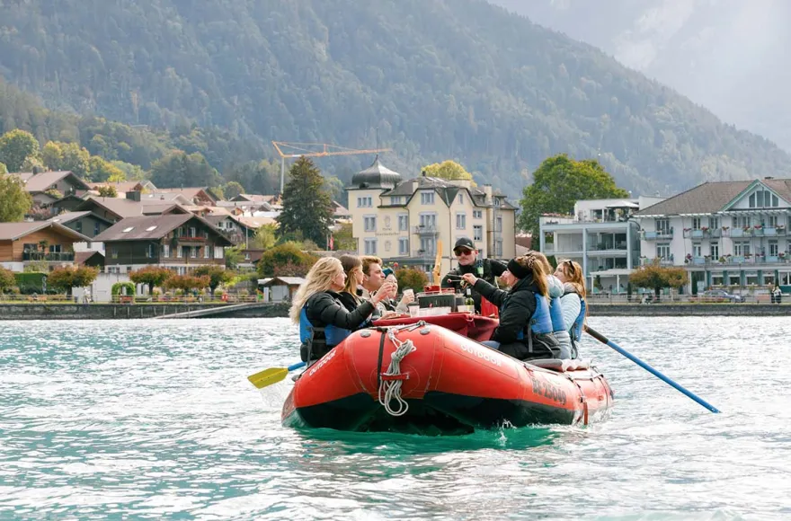 Schoko-Fondue Float Wilderswil