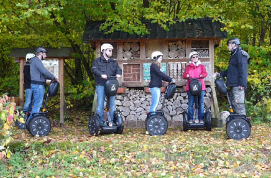 Segway GPS-Schnitzeljagd