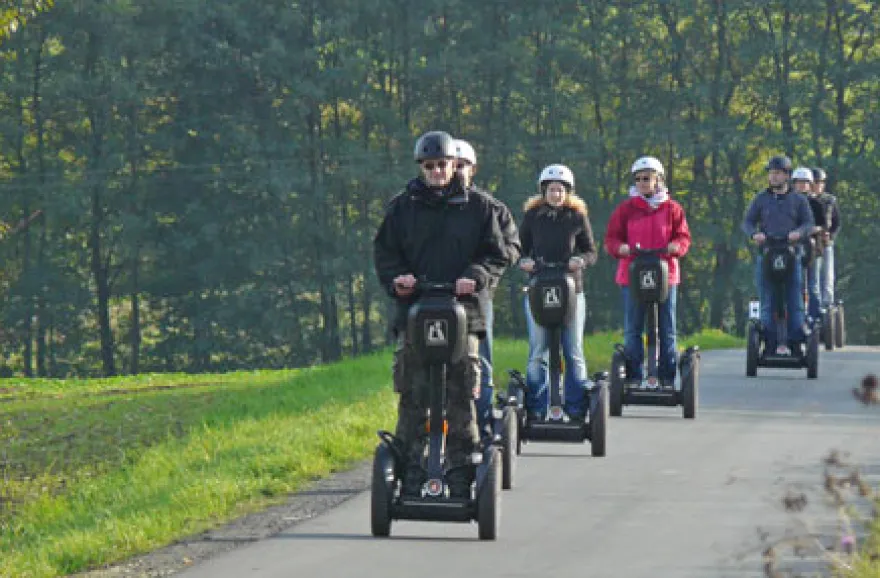 Segway GPS-Schnitzeljagd