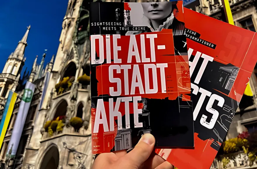 Selbstgeführte Sightseeing-Tour München (True Crime)