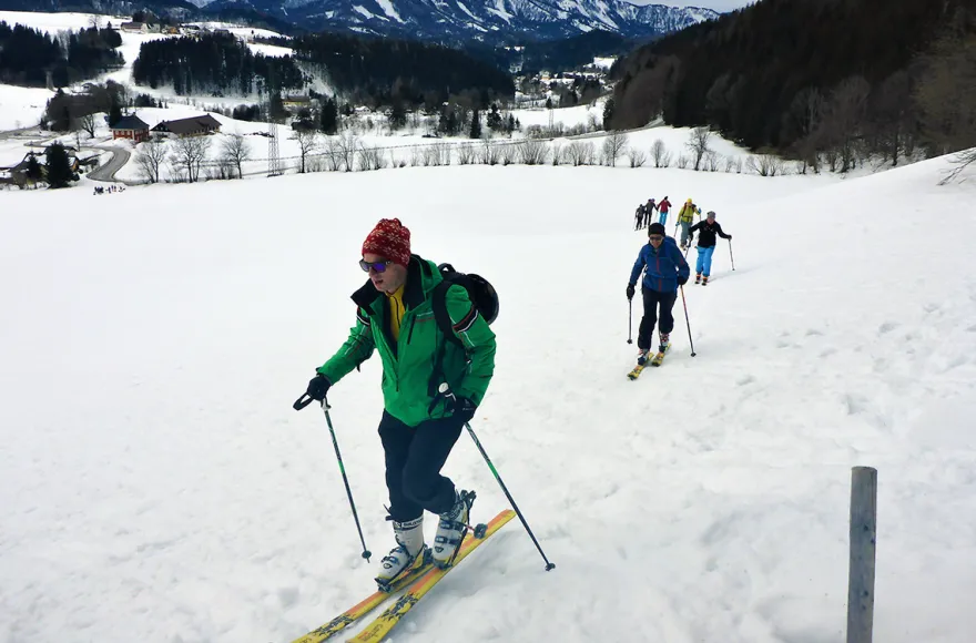 Skitour Wien