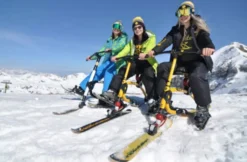 Snowbiking für 2