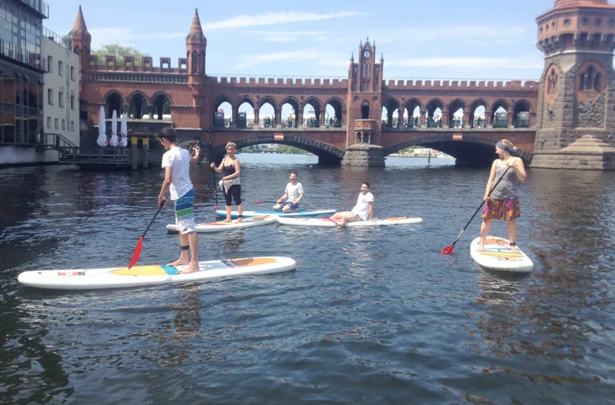 Stand up paddling Fortgeschrittenenkurs Berlin