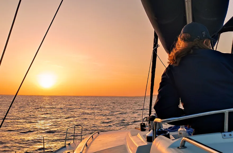 Sunset Sailing Kieler Förde für 2