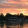 Sunset Sailing Utting am Ammersee