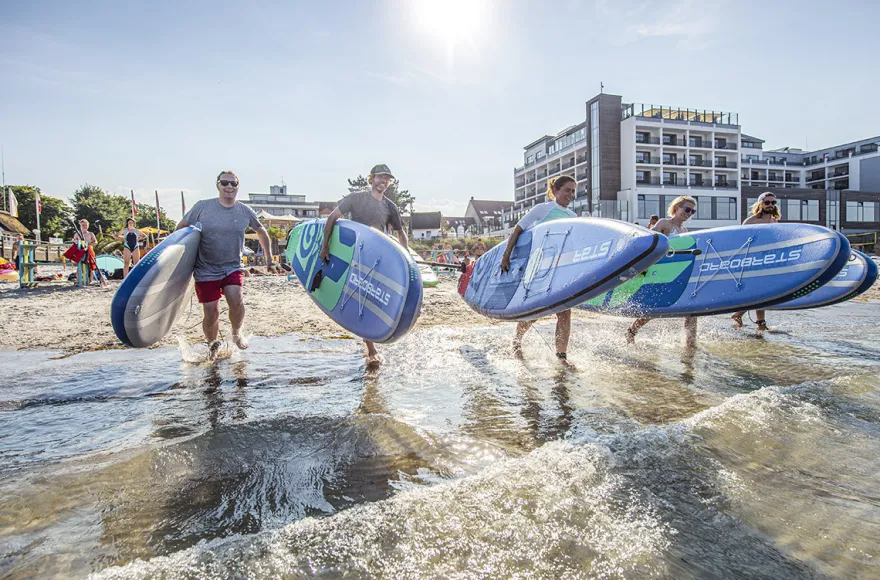 SUP Kurs für Paare Scharbeutz