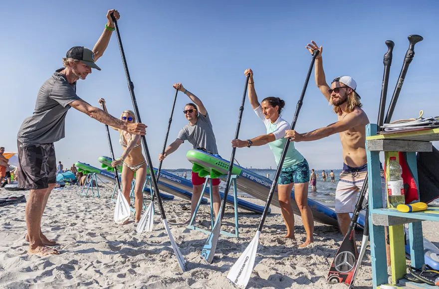 SUP Kurs für Paare Scharbeutz