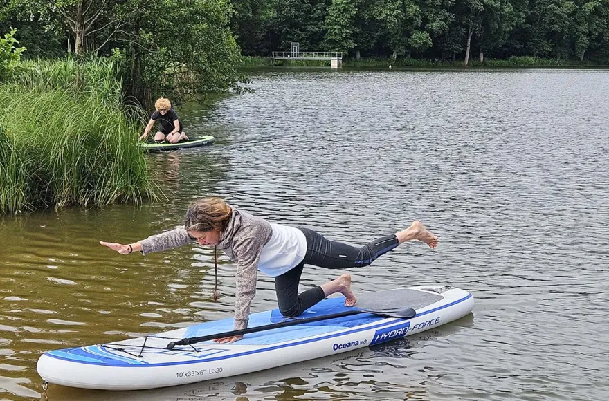 SUP Yoga für 2 Seck (Privatstunde)