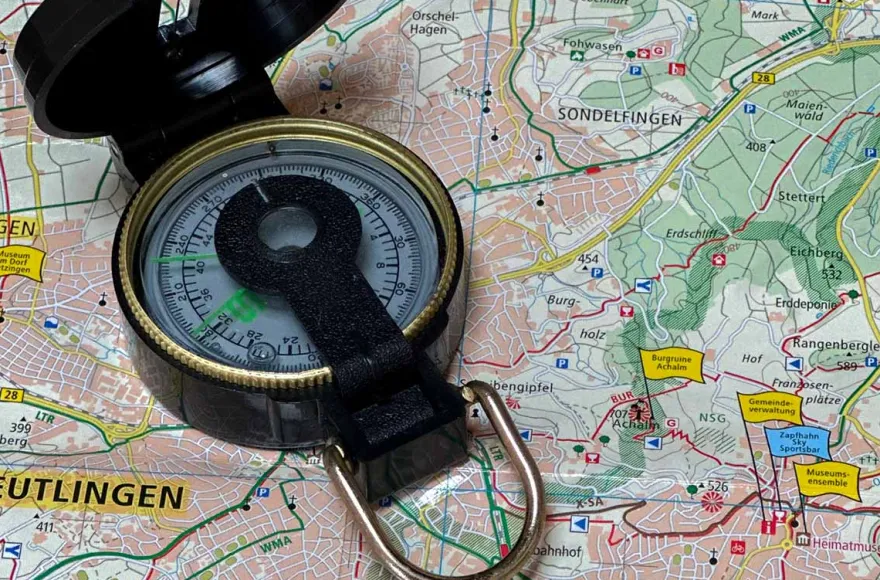 Survival Training Raum Stuttgart (Karten und Kompass lesen)