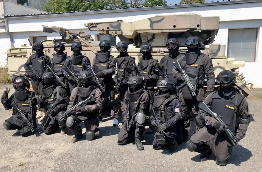 SWAT Training Prag
