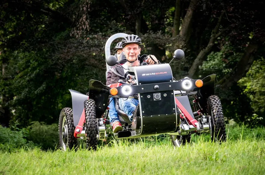 Swincar Tandem Tour für 2 Stiege (30 Min.)