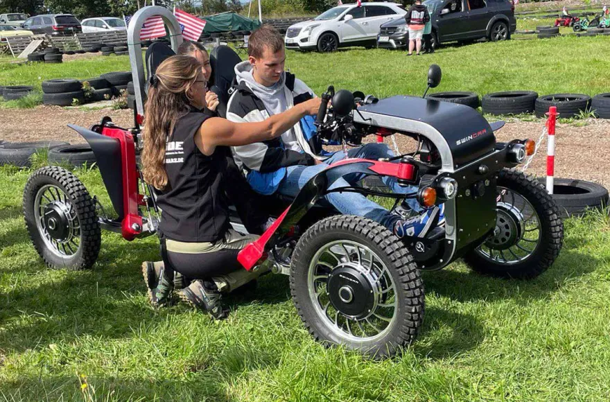 Swincar Tandem Tour für 2 Stiege (30 Min.)