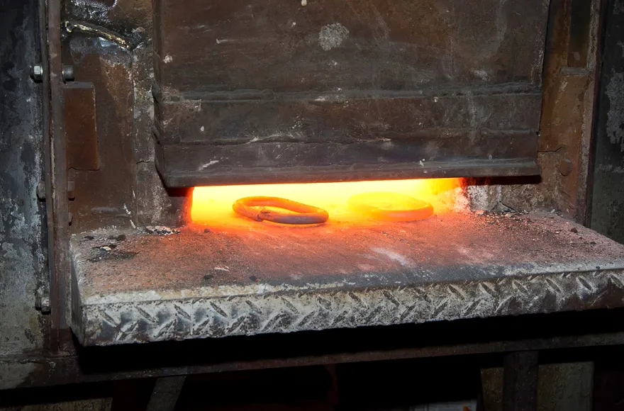 Symbolische Ringe schmieden für 2