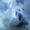 Tour durch den Natureispalast im Hintertuxer Gletscher