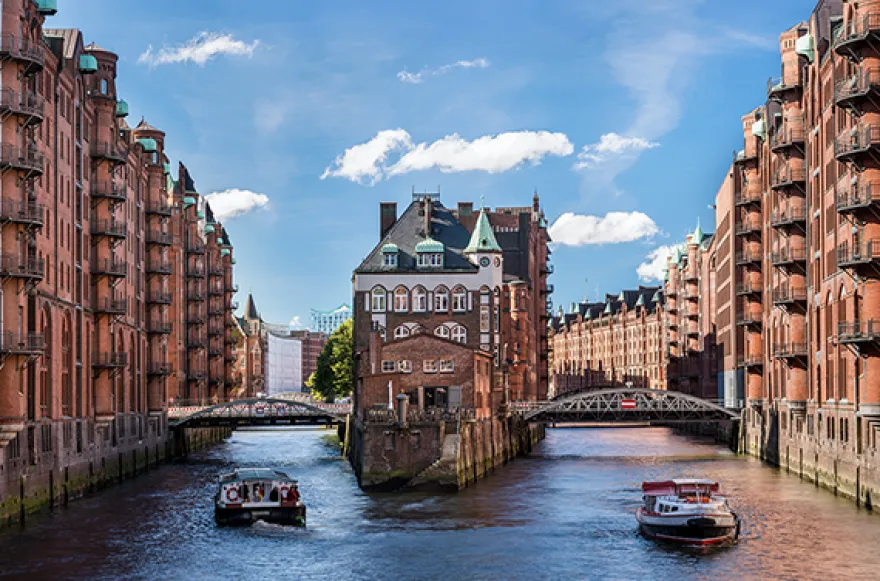 Traditionelle Stadttour in Hamburg (2 Stunden)