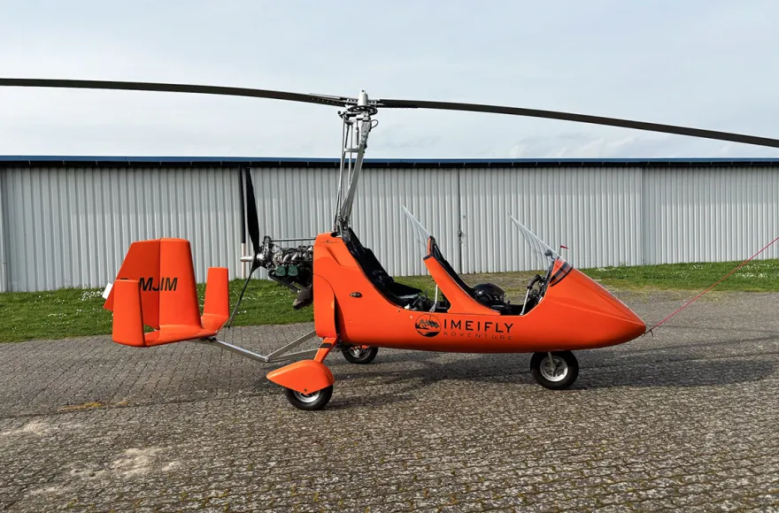 Tragschrauber Flug Rotenburg