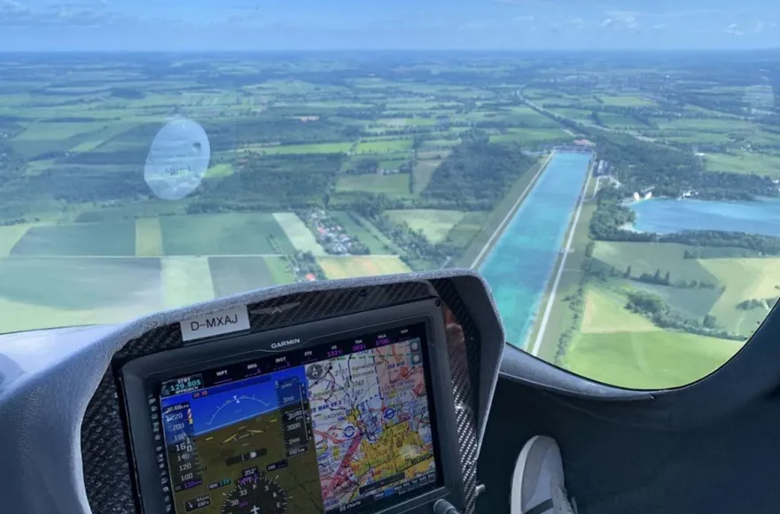 Tragschrauber Rundflug über München (80 Min.)