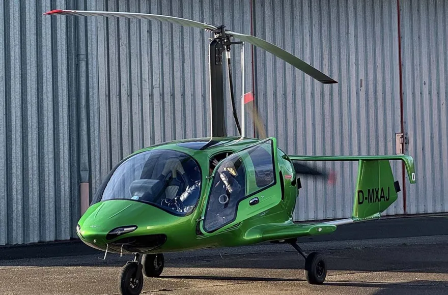 Tragschrauber Rundflug über München (80 Min.)