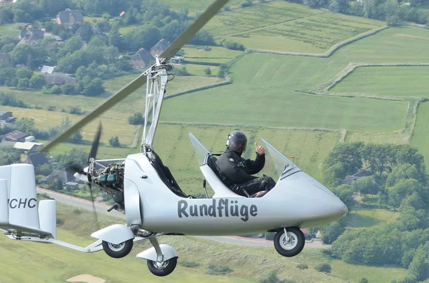 Tragschrauber Rundflug Hodenhagen (30 Min.)