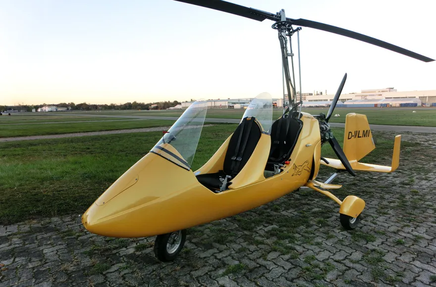 Tragschrauber selber fliegen Mosbach (45 Min.)