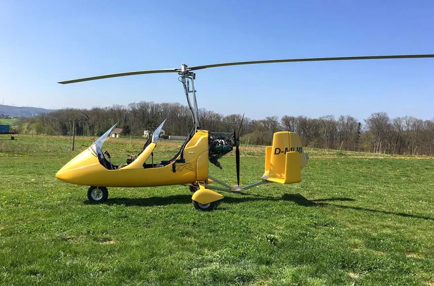 Tragschrauber selber fliegen Mosbach (45 Min.)