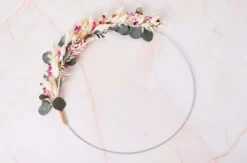 Trockenblumen Kranz selber machen München