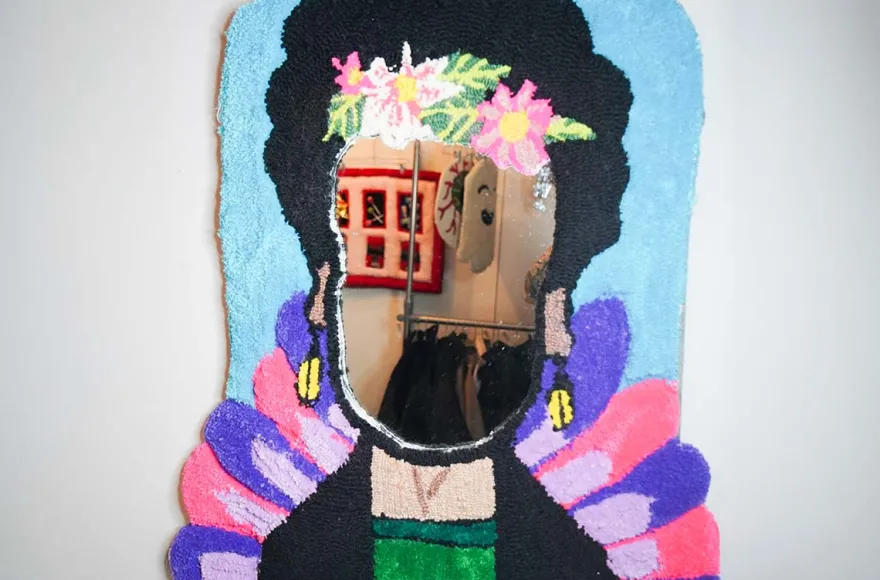 Tufting Workshop Frankfurt (Spiegel)