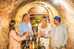 Urlaub mit Freunden im Weinfass Grub an der March