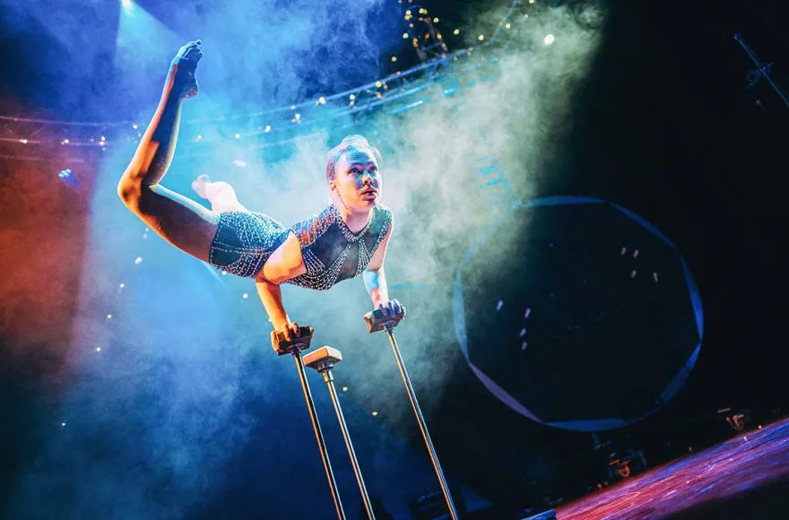 Varieté Show & Menü Leipzig (März-September, Fr.-Sa.)