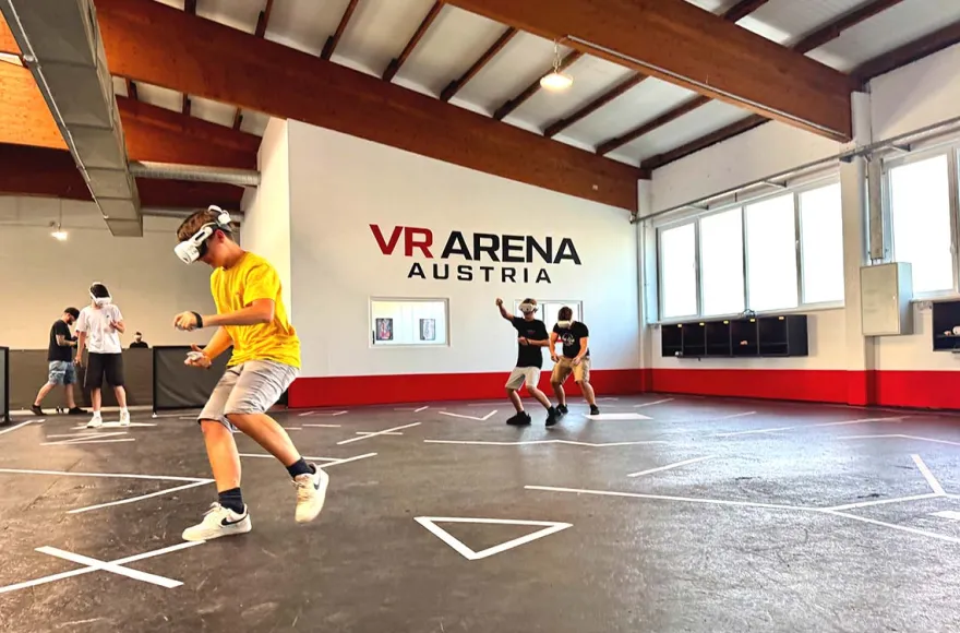 Virtual Reality Arena Pucking