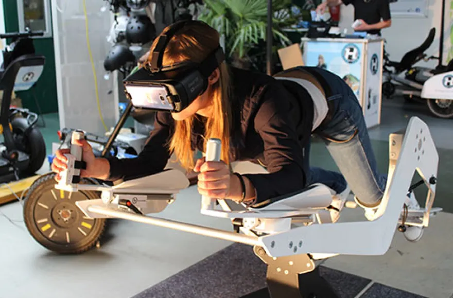Virtual Reality Simulator in Offenbach für bis zu 2 Personen