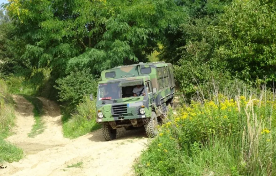 Volvo Lappländer 6x6 offroad fahren Großmehring