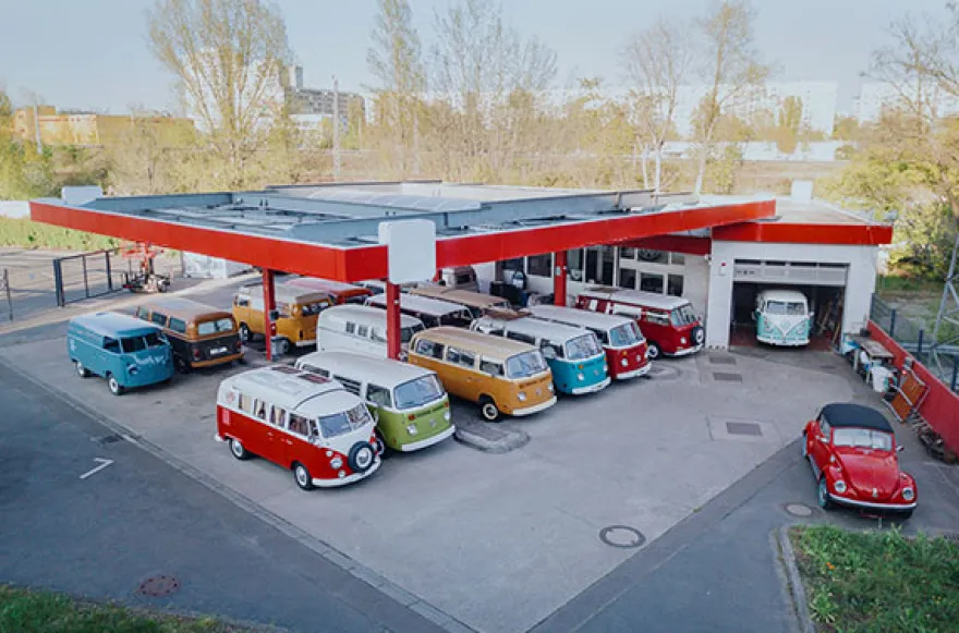 VW Bulli fahren Berlin (60 Min.)