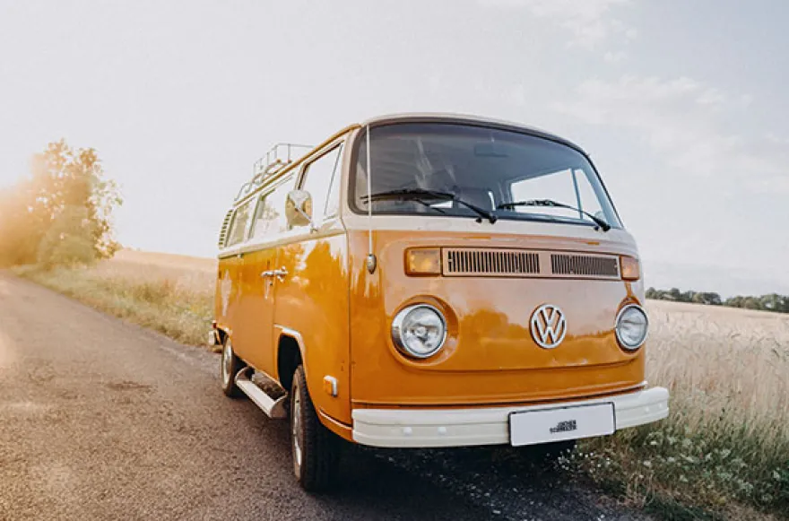 VW Bulli fahren Berlin (60 Min.)