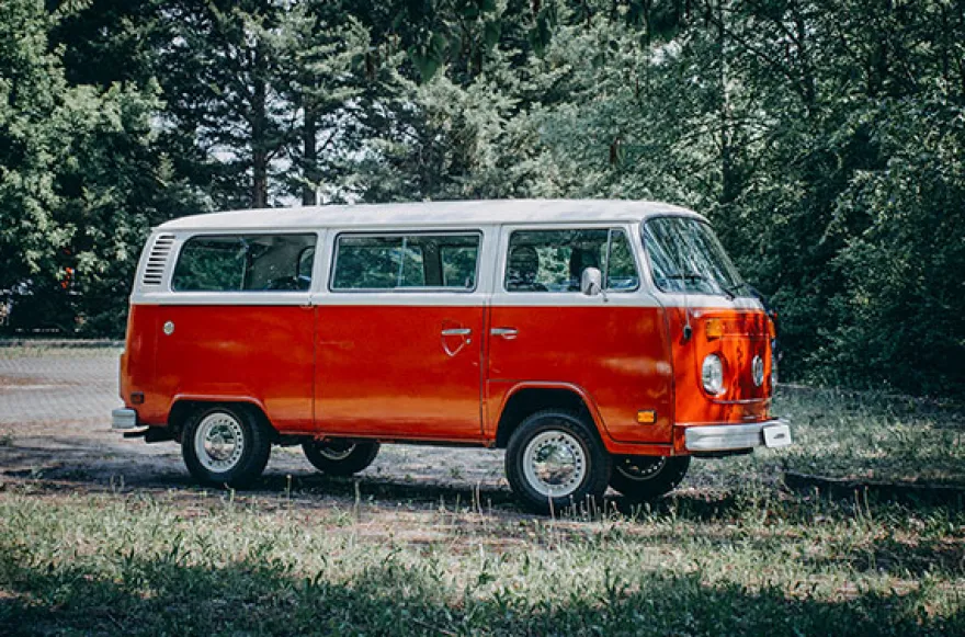 VW Bulli fahren Berlin (60 Min.)
