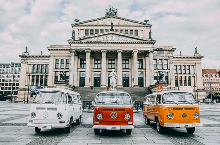 VW Bulli fahren Berlin (60 Min.)