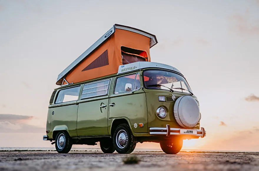 VW Bulli-Tour mit Übernachtung an der Ostsee