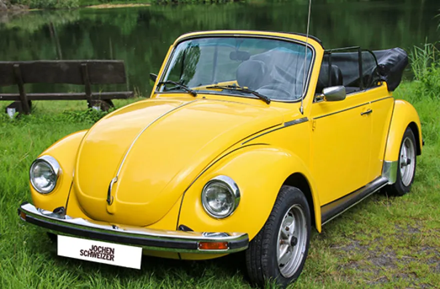 VW Käfer Cabrio fahren