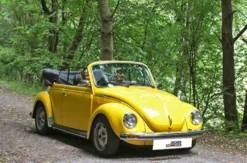 VW Käfer Cabrio fahren